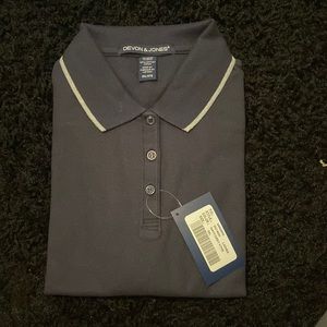 Navy/Grey Heather Women’s Polo